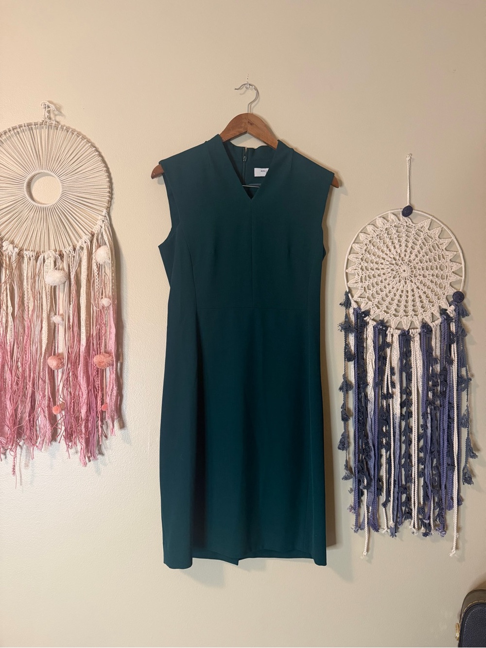 MM.LaFleur Aditi Dress Dark Green Size 6